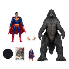 McFarlane Superman vs. Godzilla (Justice League vs. Godzilla vs. Kong) 2-Pack DC