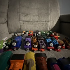 Thomas & Friends Take N Play Diecast Train Lot 30+ Engines Vehicles Mattel