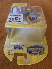 Jimmy Neutron Genius Figure Goddard Mattel Toy Figurine Nickelodeon Viacom 2002