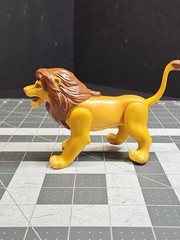 The Lion King Fighting Action Adult SIMBA Vintage 1994 Disney Toy Figure Battle