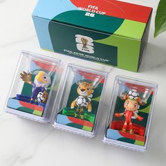 FIFA World Cup 2026 Mascot Figure Set 3pcs 4in Licensed Gift Box