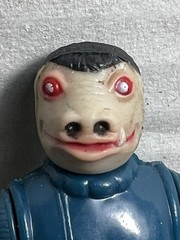 VINTAGE KENNER STAR WARS 1979 BLUE SNAGGLETOOTH NO TOE DENT 100% COMPLETE