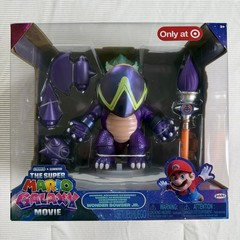 Jakks Pacific Nintendo Super Mario Galaxy Movie Chomping Wonder Bowser Jr. NIB
