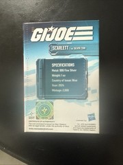 2024 Niue Hasbro G.I. Joe Scarlett 1oz Silver Colorized Proof Coin