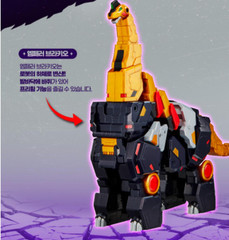 Miniforce Dinoid 2025Warrior DINO EMPEROR Ultimate 5-Integration Dinosaur Robot