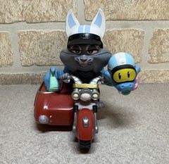 Zootopia 2 Pull Back Stunt Vehicle Pawbert Lynxley & Gary De’Snake Disney