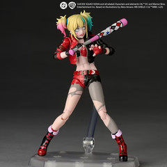Revoltech Amazing Yamaguchi Harley Quinn Suicide Squad ISEKAI Ver. Figure New JP