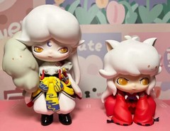 Authentic DIMOO Inuyasha Series Sesshomaru Confirmed Blind Box Figure Art Toy