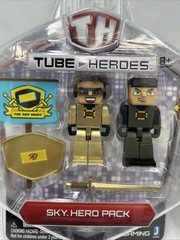 Jazwares Tube Heroes TDM / SKY Hero Action Figure Packs NEW