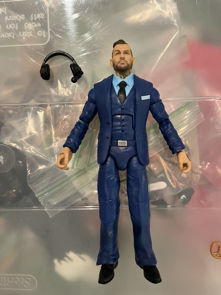 WWE Elite Royal Rumble COREY GRAVES Build a Figure BAF complete Wrestling Mattel