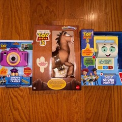 Toy Story 5 Bullseye Ragdoll Plush Figure Silly Sound Maker Snappy Camera 3