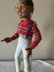 Vintage STEVE URKEL FAMILY MATTERS 19” Talking Doll – TGIF TV – 1991 Hasbro
