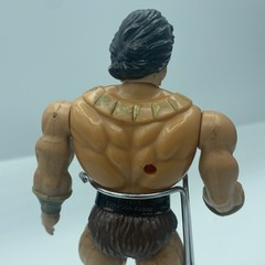 Vintage 1983 John Blackstar KO Action Figure Galoob MOTU Style 5.5in