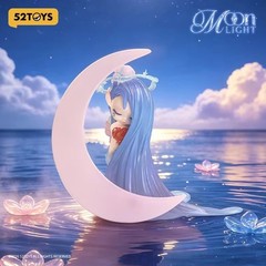 52TOYS Sleep Moonlight Exclusive Anime Figure Cute Art Toy Collectible Decor