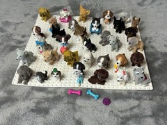 Puppy In My Pocket – Lot of 34 Fuzzy Felt Figures