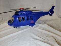 GIJOE 1/18 Scale Custom Cobra Attack Helicopter With Cobra Trooper And Vipers