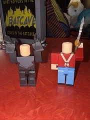 2 R0BL0X Toys Action Figures with Accessories NO CODES