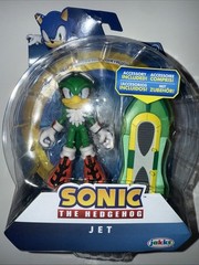 Sonic the Hedgehog Super Jet the Hawk & Type J Board Jakks 4in Figure New In Box