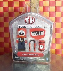 Tube Heroes, action figure, New in package, ExplodingTNT, 3″ H by Jazwares
