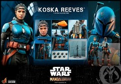 Hot Toys Star Wars The Mandalorian TMS069 Koska Reeves 1/6 Scale Figure In Stock