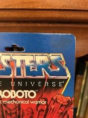 1984 Roboto MOTU VINTAGE MOC NEW- Masters of the Universe Has Bubble Lift Read