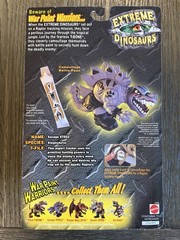 1997 Mattel Extreme Dinosaurs Savage STEGZ War Paint Warriors – New In Package!