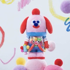 Authentic Mega Space Molly 400% Jon Burgerman – On Hand
