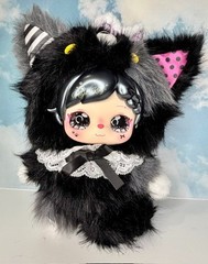 Pixie Zoey Collage World 400% Shadow Cat Plush Collectible New