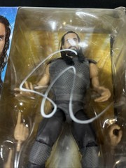 Mattel WWE Wrestlemania Seth Rollins Action Figure Signed Jsa Coa
