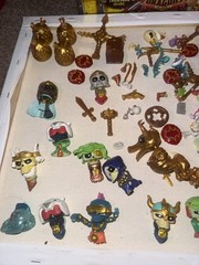 Treasure X Moose Toys Large Lot – Figures Dragons Weapons Accessories Parts