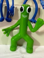5 Pcs Rainbow Friends Action Mini Figures Toy Game Character Doll Blue Monster
