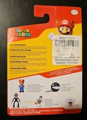 Super Mario – Raccoon Mario 2.5″ Action Figure – Jakks Pacific – Brand New