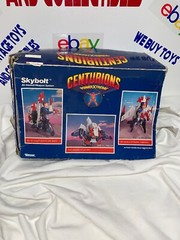 1986 CENTURIONS POWERXTREME SKYBOLT Empty Box Only KENNER