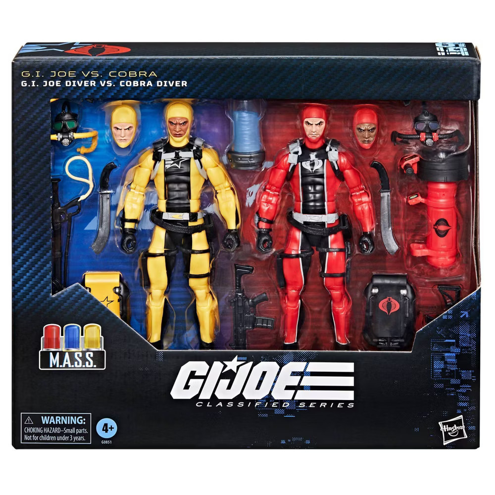 G.I. Joe Classified Series #169 G.I. Joe Diver Vs. Cobra Diver Action