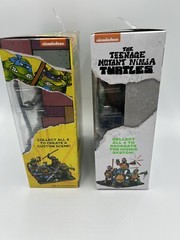Two Teenage Mutant Ninja Turtles 1988 Remastered and Original Sketch Donatello