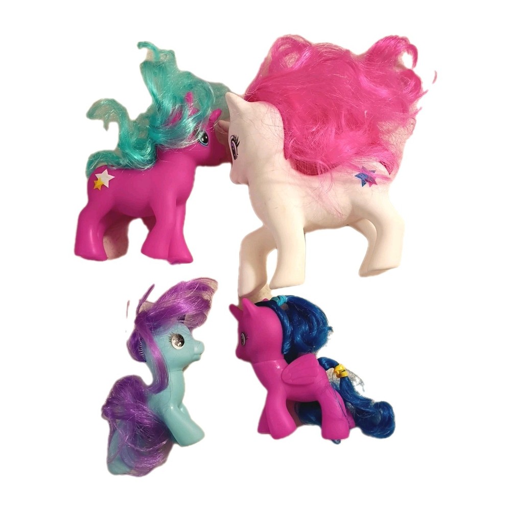 Lot Of Hasbro My Little Ponies Various Sizes
