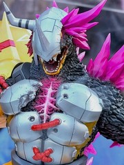 Toho Daikaiju Series WARGREYMON “G” EROSION MODE Figure Digimon Color Godzilla