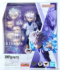 BANDAI S.H.FIGUARTS HUNTER X HUNTER KILLUA 135mm ACTION FIGURE