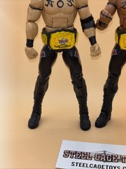 WWE MATTEL ELITE APA BRADSHAW FAAROOQ WRESTLING FIGURE RARE WWF NXT AEW TAG BELT