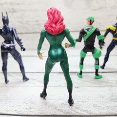 Kenner DC Batman Movie Figure Lot Poison Ivy Robin Batgirl 5″ 4 Vintage Figures