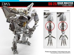 DNA DK-26 Gear Master Accessory Series For MPM-05 Barricade MPM-10 Starscream