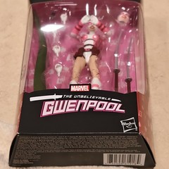 Hasbro Marvel Legends Gwenpool Action Figure w/ Sword Extra Hands BAF Lizard