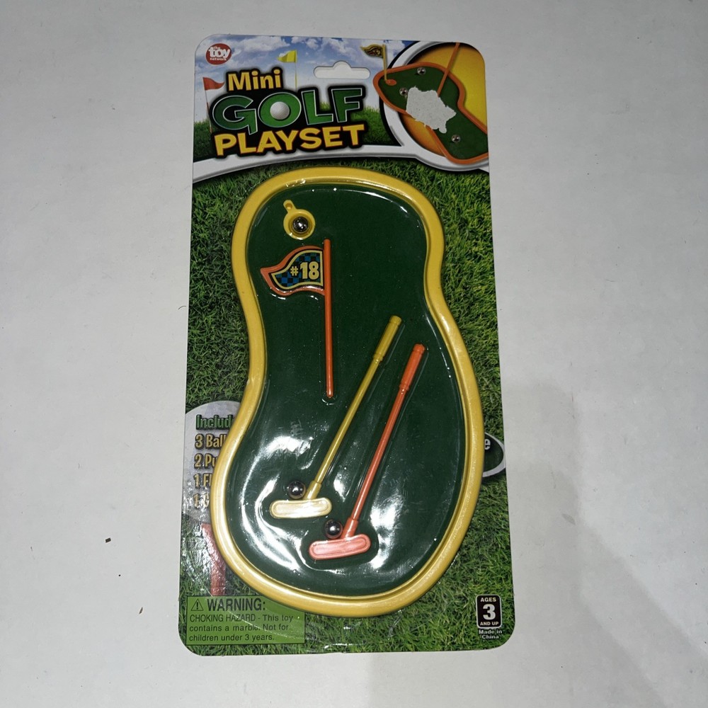 Finger Sports Mini Golf Novelty Game NIP