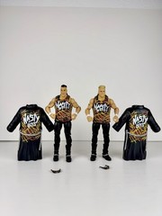 WWE Elite 42 Nasty Boys Brian Knobbs & Jerry Sags Tag Team Lot Set of 2 Complete