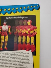 Iron Man Action Figure Marvel Comics Superheroes Toy Biz 1991 Sealed Unpunched