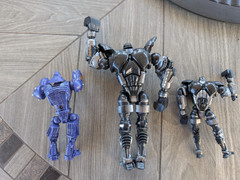Lot Of 3 Jakks Pacific Real Steel Action Figures NOISY BOY ZEUS! SEE PICS! RARE!