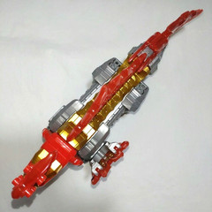 Power Rangers Dino Fury Ryusoulger DX Dime Volcano Dimetro Blazing Megazord Used