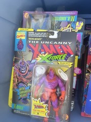 Marvel Comics X-Men X-Force Krule Action Figure Purple/Orange w/ Shrunken Heads