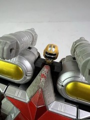 Vintage 1996 Power Rangers Zeo Deluxe Super Zeo Megazord Incomplete