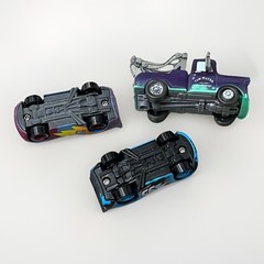 Pixar Cars Color Changing Vehicle Tow Mater Lightning McQueen Plastic Car Lot 3x